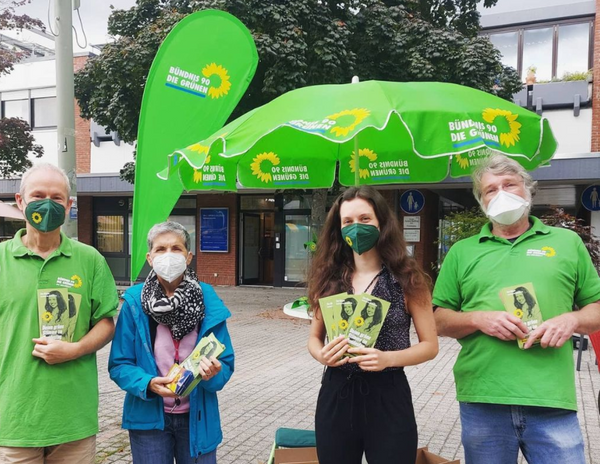 Infostand in Neureut